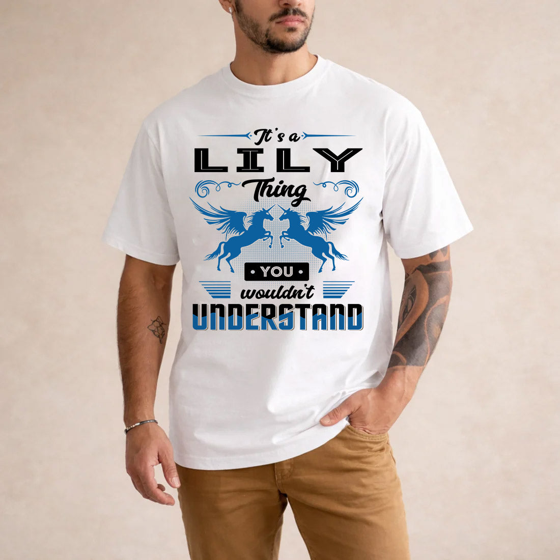LILY KTT-TT38 It’s a/an NAME Thing, You Wouldn’t Understand – Personalized Name T-Shirt