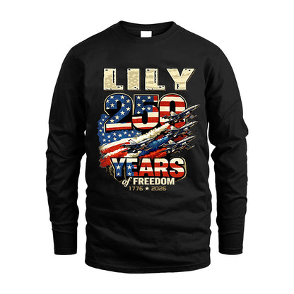 LILY 250YEARS-PROUD-250USA...250 Years Of Freedom 1776-2026