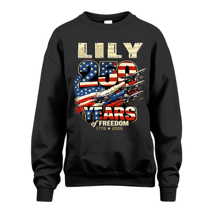 LILY 250YEARS-PROUD-250USA...250 Years Of Freedom 1776-2026