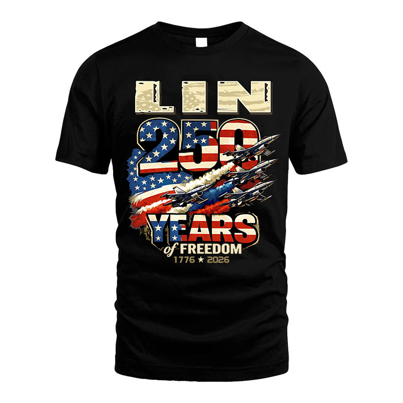 LIN 250YEARS-PROUD-250USA...250 Years Of Freedom 1776-2026