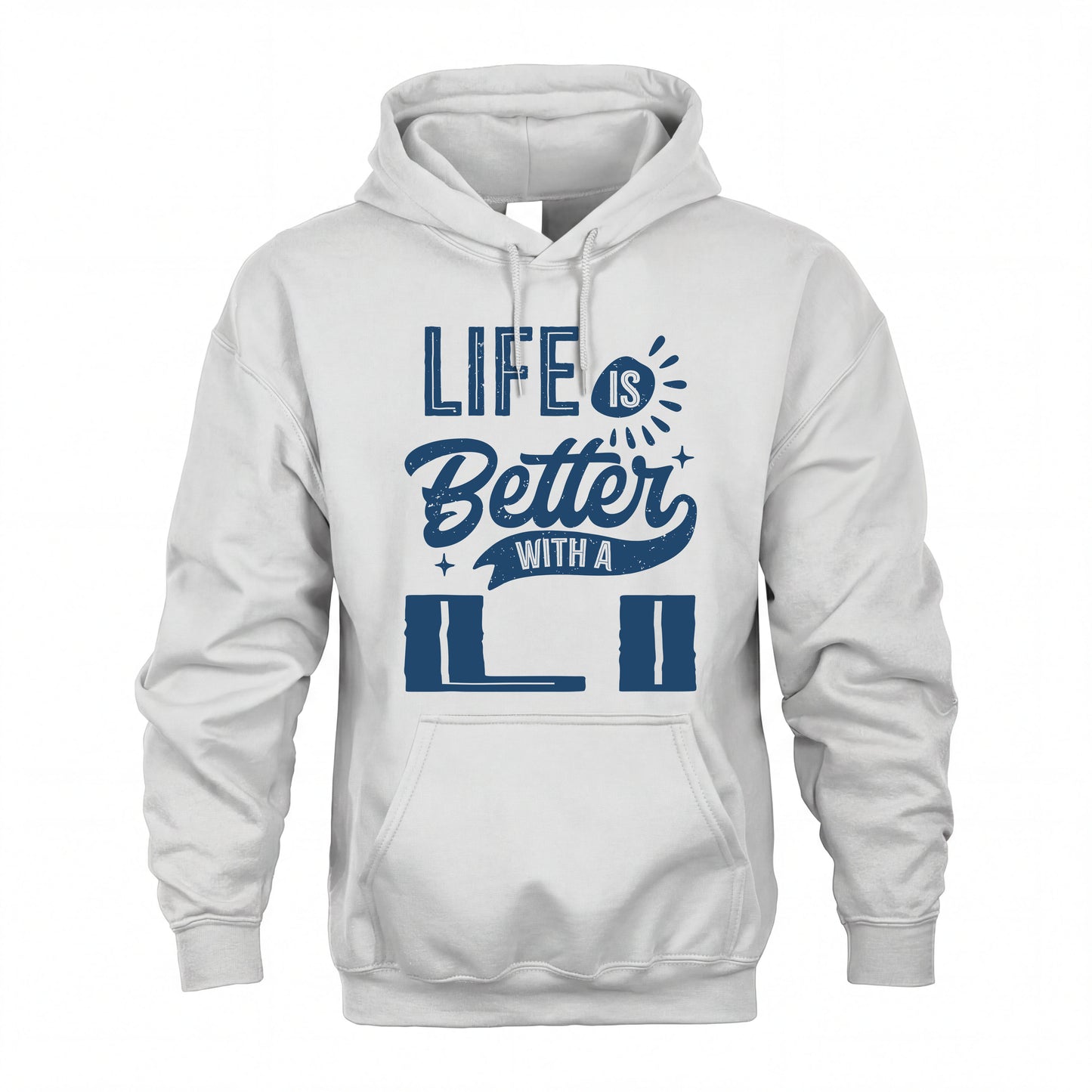 LI HH88-K2–Personalized Name Quote T-Shirt Life Is Better With Unisex Gift