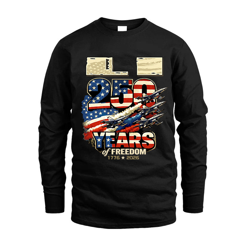 LI 250YEARS-PROUD-250USA...250 Years Of Freedom 1776-2026