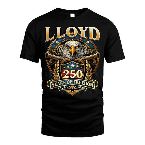 LLOYD REVOLUTION-250USA-KTT...250 Years Of Freedom 1776-2026