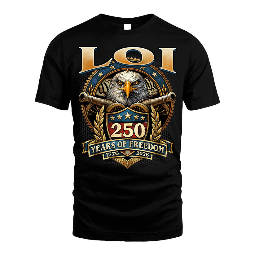 LOI REVOLUTION-250USA-KTT...250 Years Of Freedom 1776-2026
