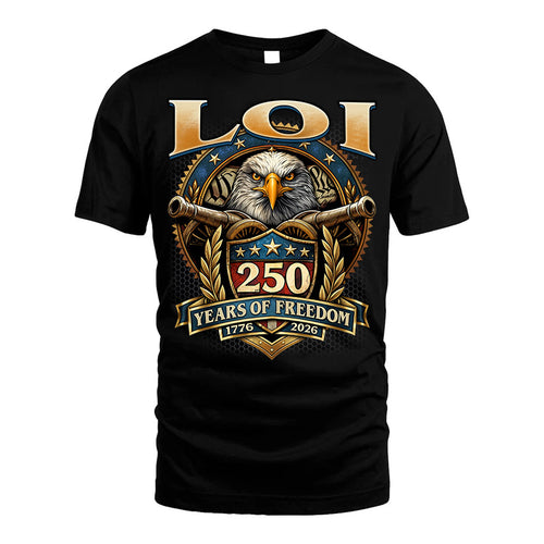 LOI REVOLUTION-250USA-KTT...250 Years Of Freedom 1776-2026
