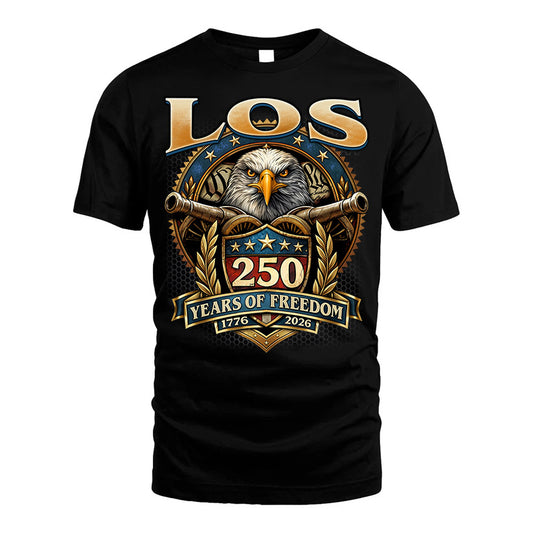 LOS REVOLUTION-250USA-KTT...250 Years Of Freedom 1776-2026
