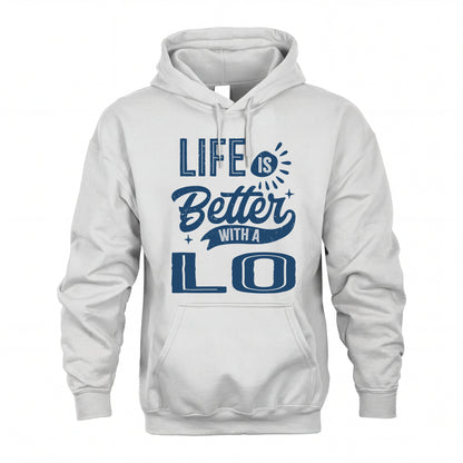 LO HH88-K2–Personalized Name Quote T-Shirt Life Is Better With Unisex Gift