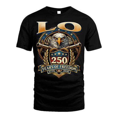 LO REVOLUTION-250USA-KTT...250 Years Of Freedom 1776-2026
