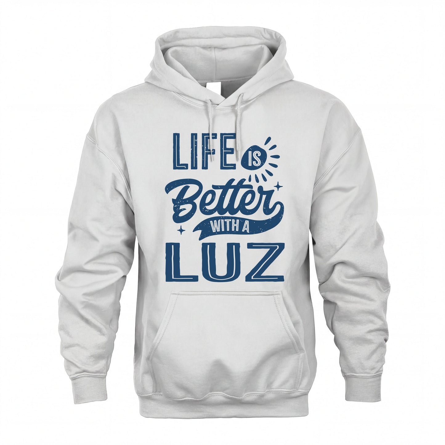LUZ HH88-K2–Personalized Name Quote T-Shirt Life Is Better With Unisex Gift