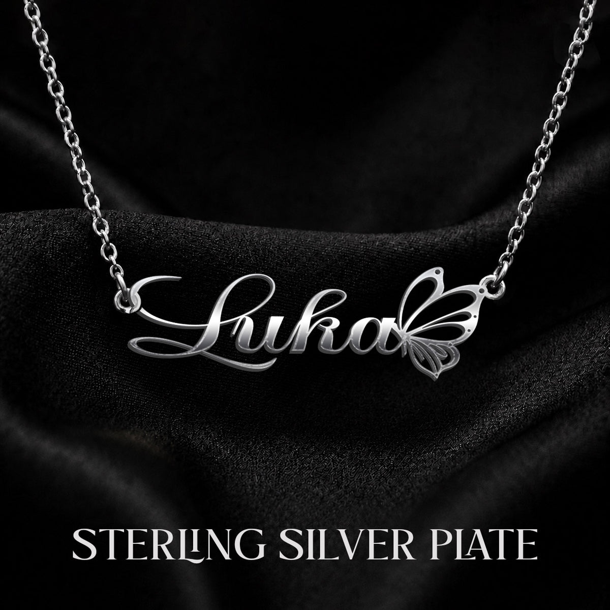 LUKA T02 Custom Name Necklace, Personalized Name Necklace, Birthday Gift, Christmas Gift for Her