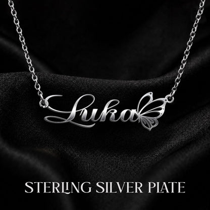LUKA T02 Custom Name Necklace, Personalized Name Necklace, Birthday Gift, Christmas Gift for Her