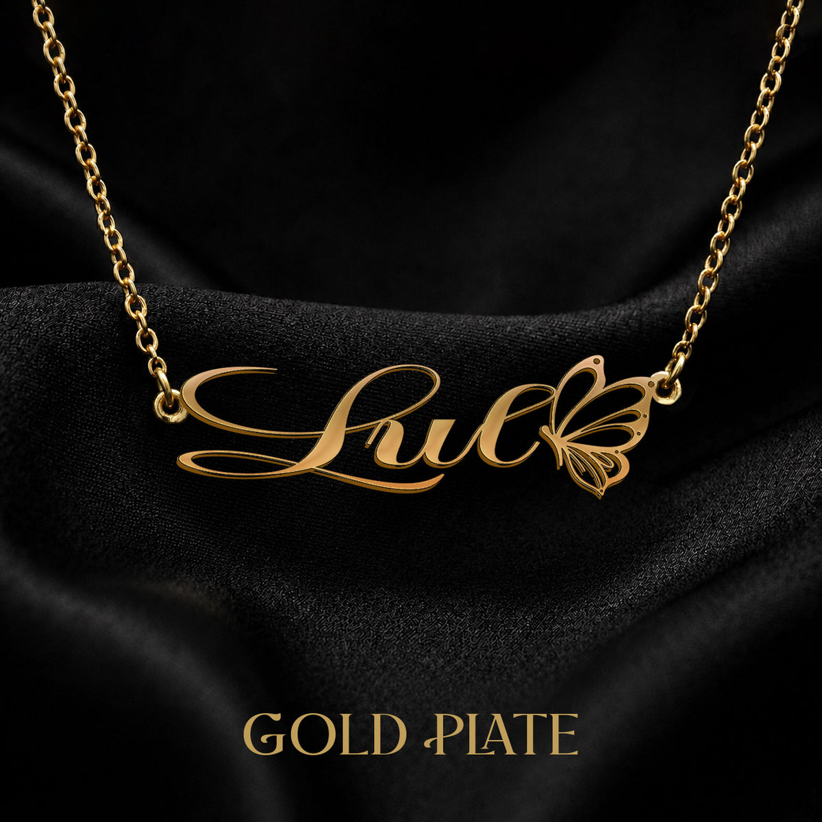 LUL T02 Custom Name Necklace, Personalized Name Necklace, Birthday Gift, Christmas Gift for Her