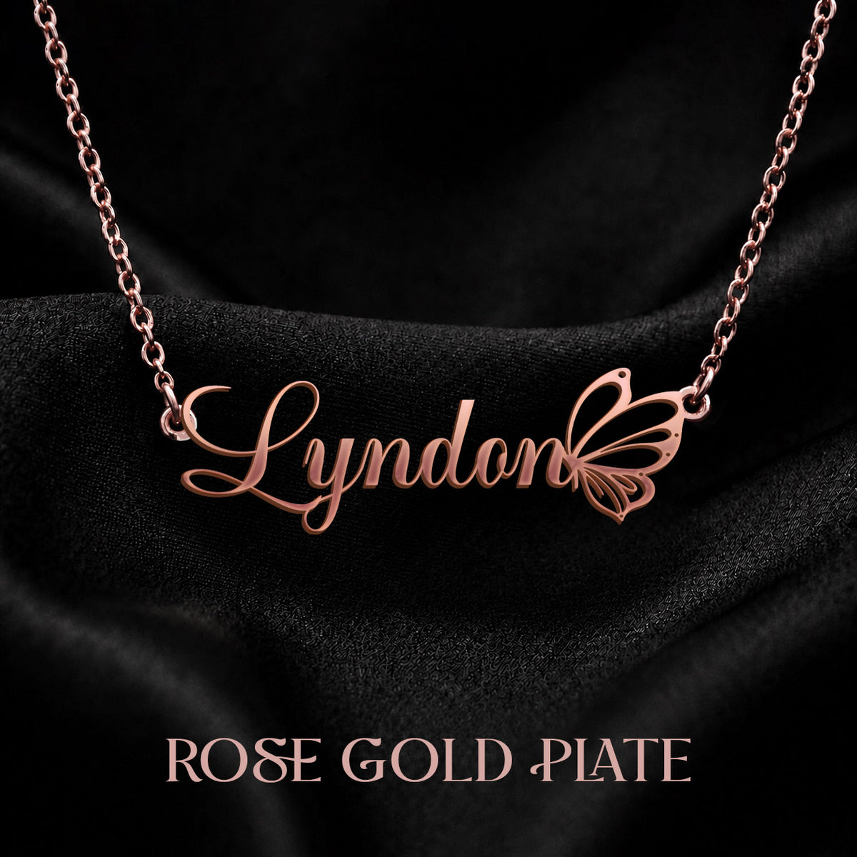 LYNDON T02 Custom Name Necklace, Personalized Name Necklace, Birthday Gift, Christmas Gift for Her
