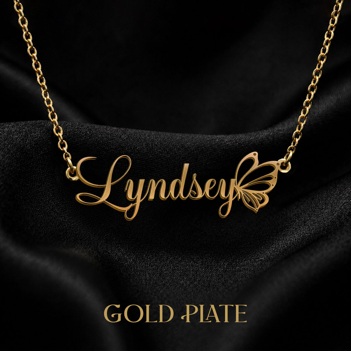 LYNDSEY T02 Custom Name Necklace, Personalized Name Necklace, Birthday Gift, Christmas Gift for Her