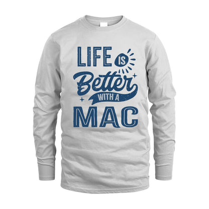 MAC HH88-K2–Personalized Name Quote T-Shirt Life Is Better With Unisex Gift