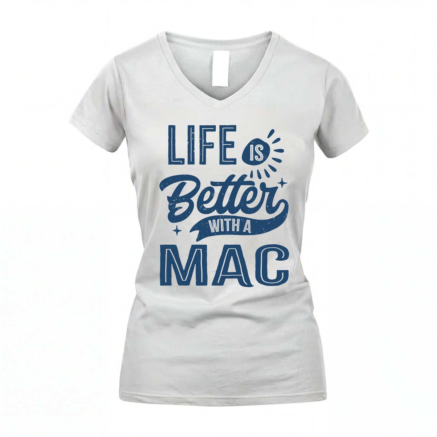 MAC HH88-K2–Personalized Name Quote T-Shirt Life Is Better With Unisex Gift