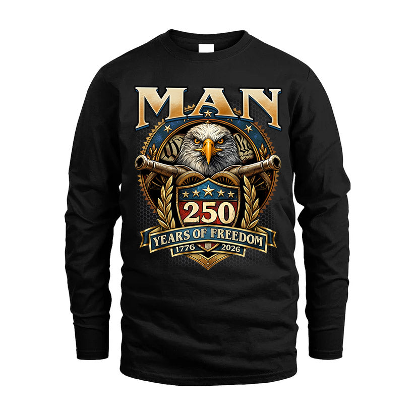 MAN REVOLUTION-250USA-KTT...250 Years Of Freedom 1776-2026