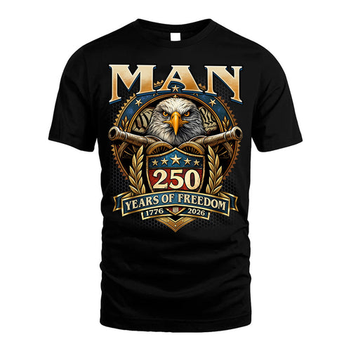 MAN REVOLUTION-250USA-KTT...250 Years Of Freedom 1776-2026