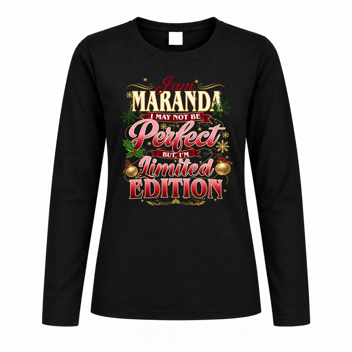MARANDA KTT-TT43 Personalized Funny Quote Apparel