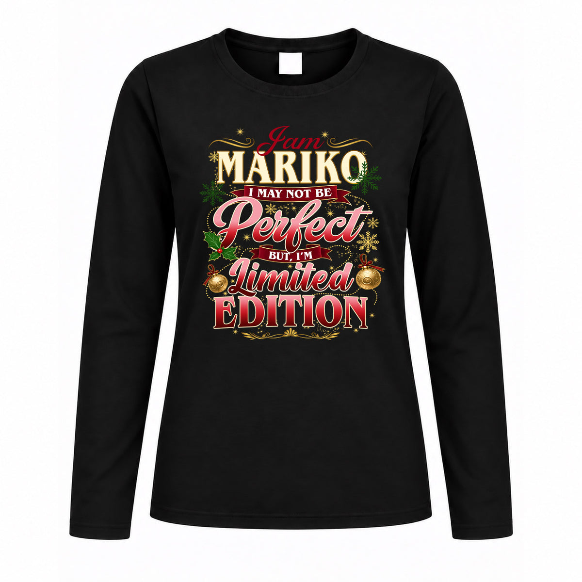 MARIKO KTT-TT43 Personalized Funny Quote Apparel