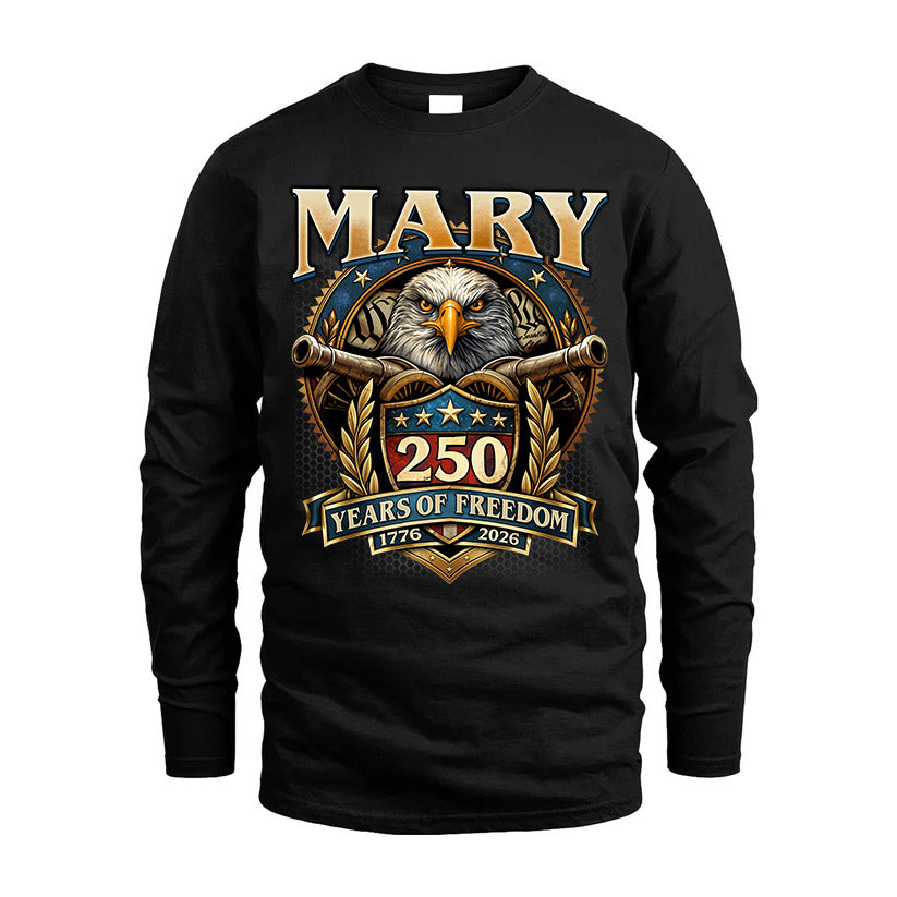 MARY REVOLUTION-250USA-KTT...250 Years Of Freedom 1776-2026
