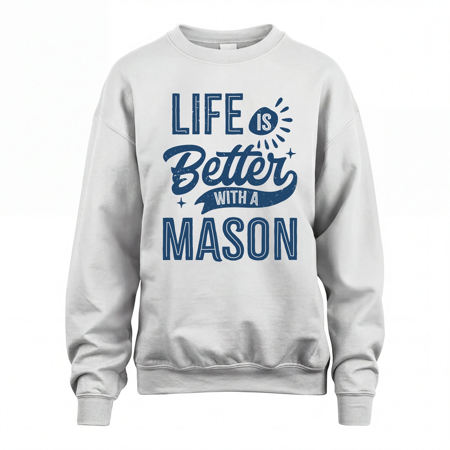 MASON HH88-K2–Personalized Name Quote T-Shirt Life Is Better With Unisex Gift