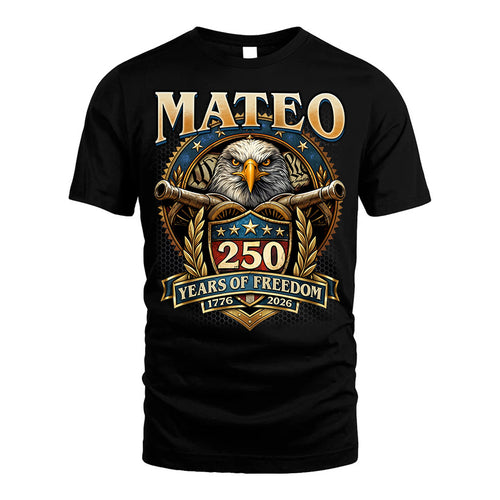 MATEO REVOLUTION-250USA-KTT...250 Years Of Freedom 1776-2026