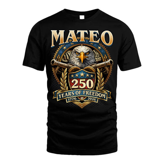 MATEO REVOLUTION-250USA-KTT...250 Years Of Freedom 1776-2026