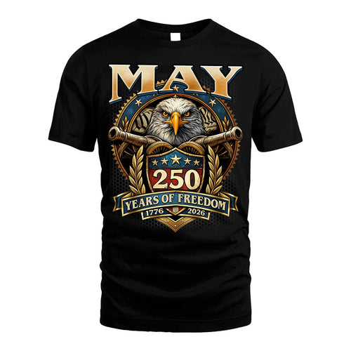 MAY REVOLUTION-250USA-KTT...250 Years Of Freedom 1776-2026