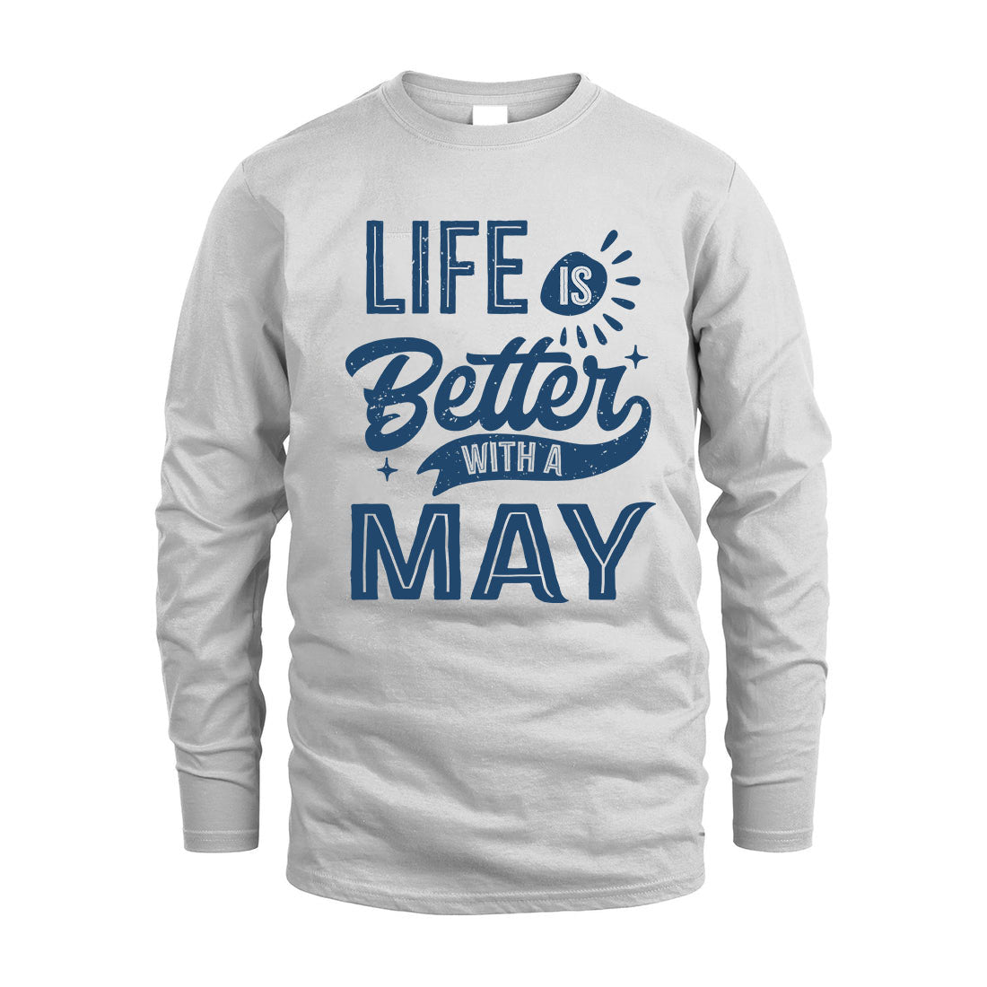 MAY HH88-K2–Personalized Name Quote T-Shirt Life Is Better With Unisex Gift