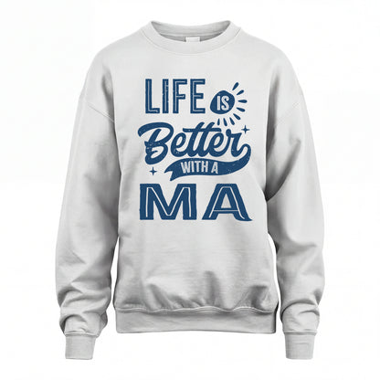 MA HH88-K2–Personalized Name Quote T-Shirt Life Is Better With Unisex Gift