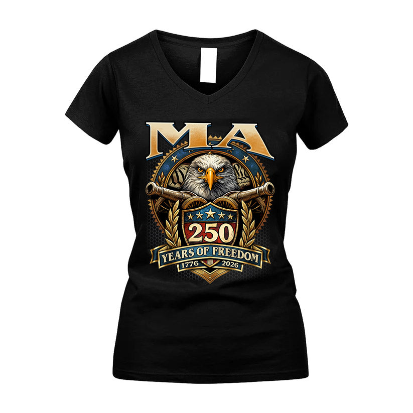 MA REVOLUTION-250USA-KTT...250 Years Of Freedom 1776-2026