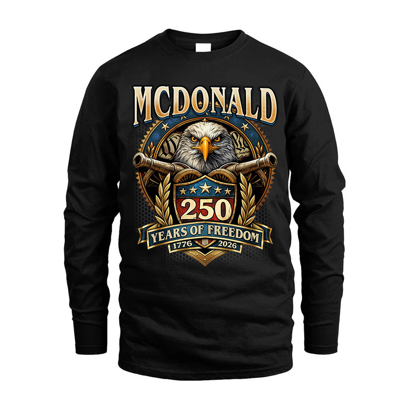 MCDONALD REVOLUTION-250USA-KTT...250 Years Of Freedom 1776-2026