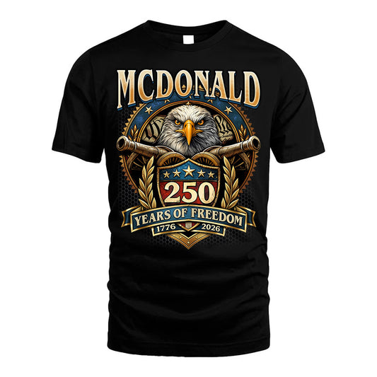 MCDONALD REVOLUTION-250USA-KTT...250 Years Of Freedom 1776-2026