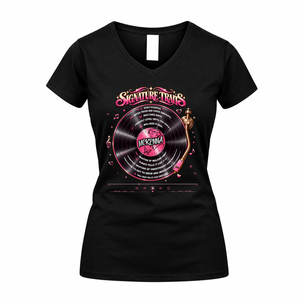 MCKENNA KTT-TT46 Personalized Funny Quote Apparel