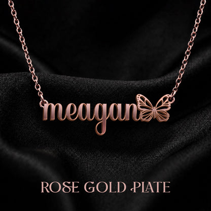MEAGAN The Classic Personalized Name Necklace