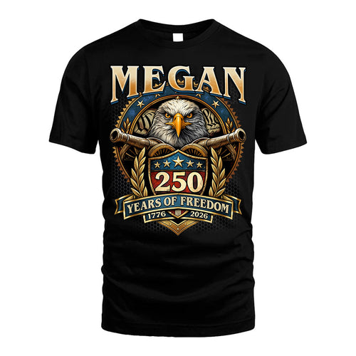 MEGAN REVOLUTION-250USA-KTT...250 Years Of Freedom 1776-2026