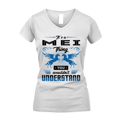 MEI KTT-TT38 It’s a/an NAME Thing, You Wouldn’t Understand – Personalized Name T-Shirt