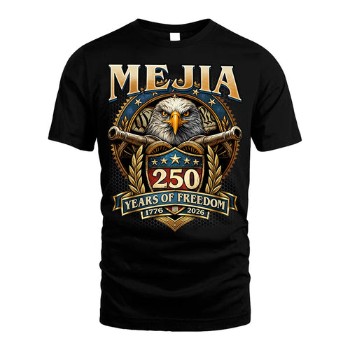 MEJIA REVOLUTION-250USA-KTT...250 Years Of Freedom 1776-2026