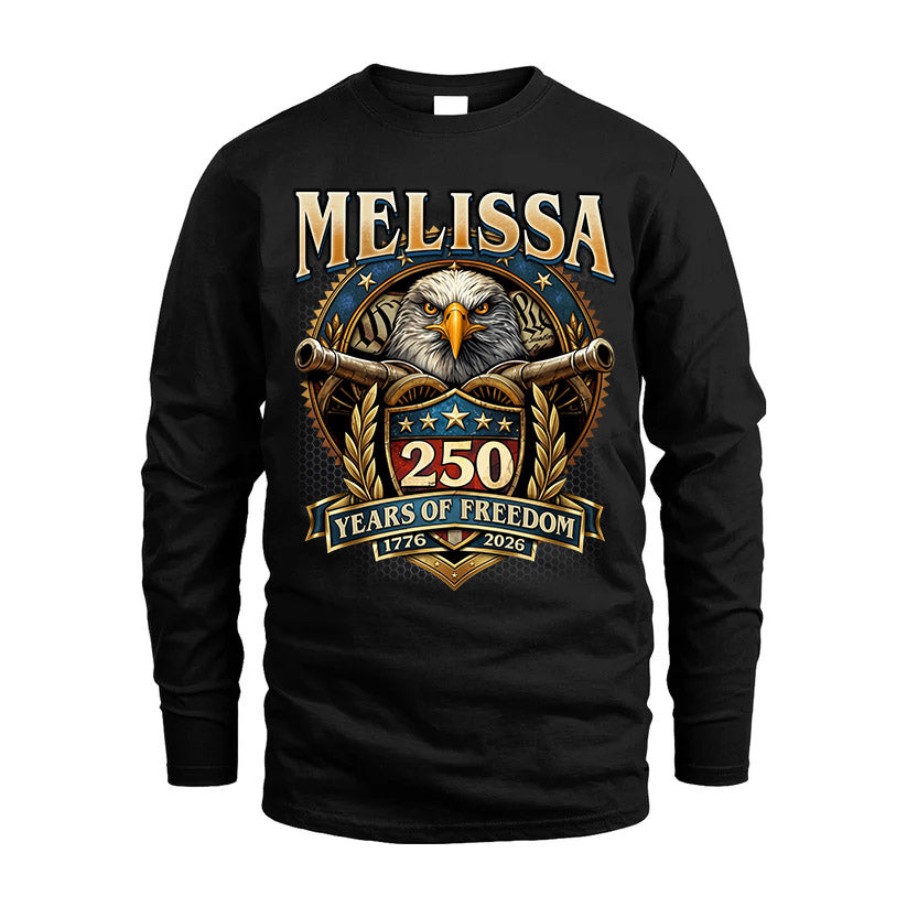 MELISSA REVOLUTION-250USA-KTT...250 Years Of Freedom 1776-2026