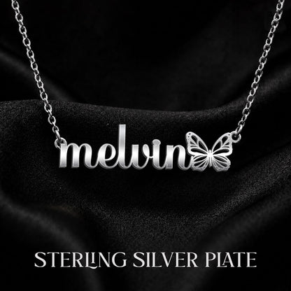 MELVIN The Classic Personalized Name Necklace