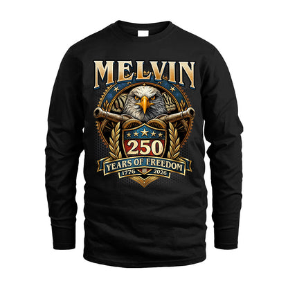 MELVIN REVOLUTION-250USA-KTT...250 Years Of Freedom 1776-2026