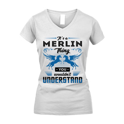 MERLIN KTT-TT38 It’s a/an NAME Thing, You Wouldn’t Understand – Personalized Name T-Shirt