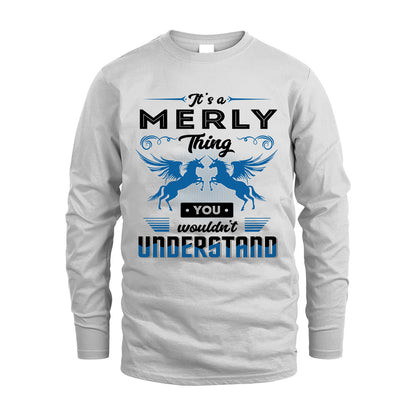 MERLY KTT-TT38 It’s a/an NAME Thing, You Wouldn’t Understand – Personalized Name T-Shirt