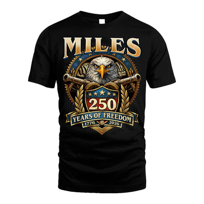 MILES REVOLUTION-250USA-KTT...250 Years Of Freedom 1776-2026
