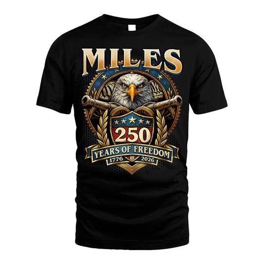MILES REVOLUTION-250USA-KTT...250 Years Of Freedom 1776-2026