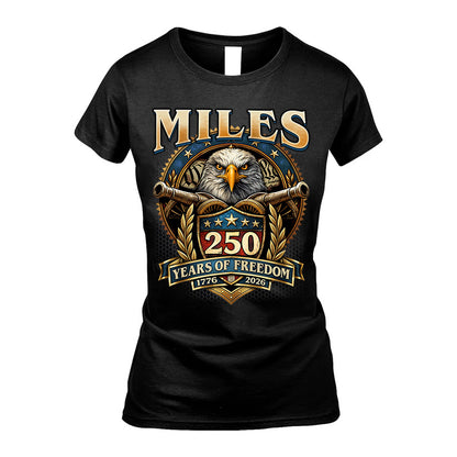 MILES REVOLUTION-250USA-KTT...250 Years Of Freedom 1776-2026