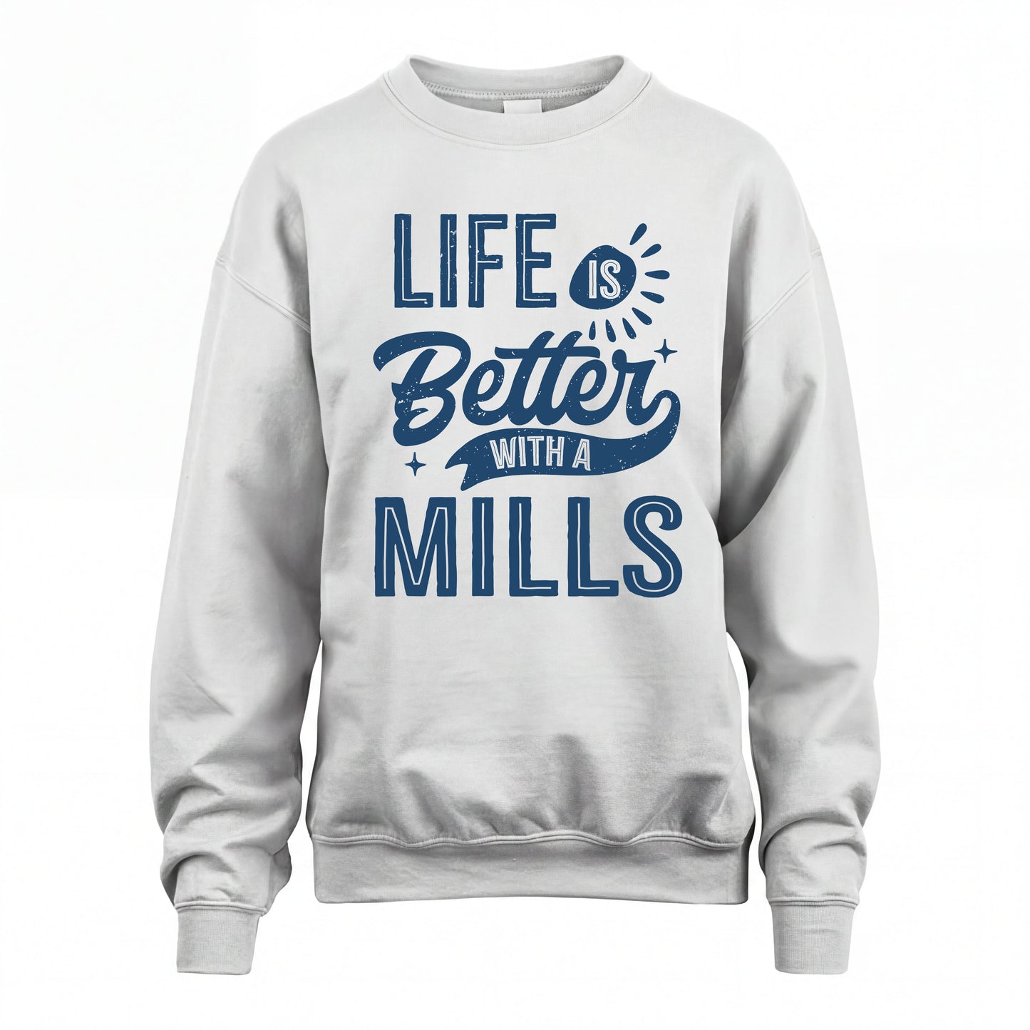 MILLS HH88-K2–Personalized Name Quote T-Shirt Life Is Better With Unisex Gift