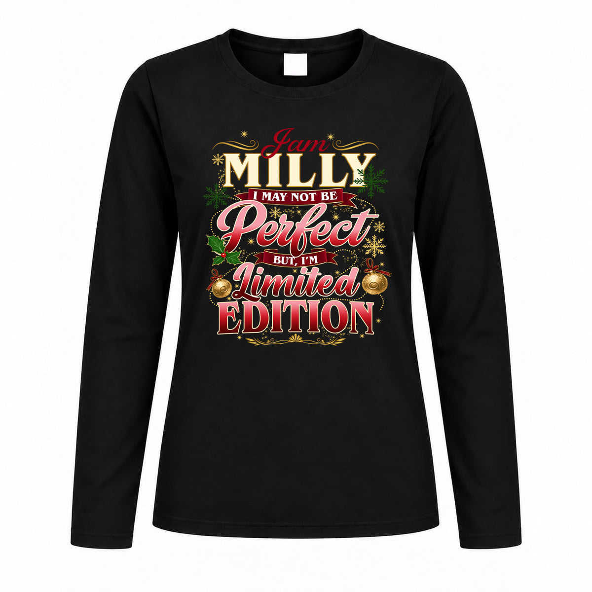 MILLY KTT-TT43 Personalized Funny Quote Apparel