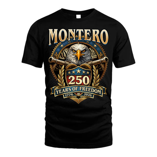 MONTERO REVOLUTION-250USA-KTT...250 Years Of Freedom 1776-2026